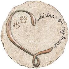 WHISKERS ON MY HEART STONE