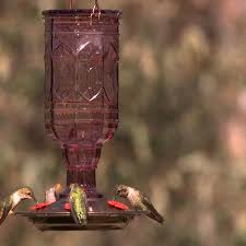 JEWEL RED HUMMINGBIRD FEEDER