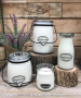 MILKHOUSE CANDLES EUCALYPTUS LAVENDER/80Z. MILKBOTTLE