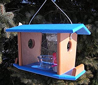 HANGING BLUEBIRD FLY THUR FEEDER