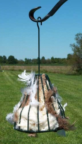 BIRDIE BELL W/NESTING MATERIAL