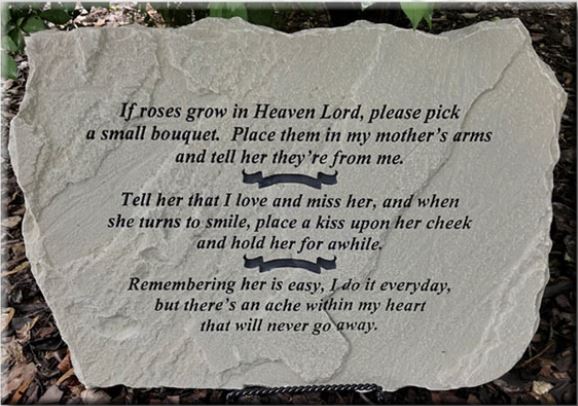 IF ROSES GROW IN HEAVEN/STONE