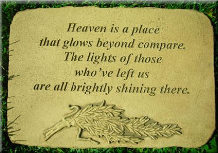 HEAVEN IS A PLACE THAT GLOWS/STN