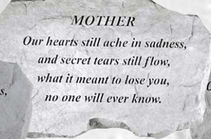 MOTHER-HEARTS STILL ACHE/STONE