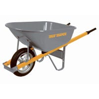 6CUFT STEEL WHEELBARROW