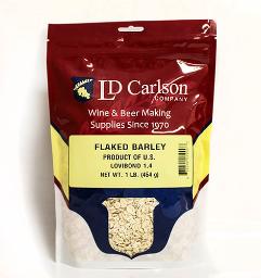 FLAKED BARLEY 1LB BAG OF GRAIN