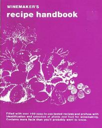 WINEMAKERS RECIPE HANDBOOK