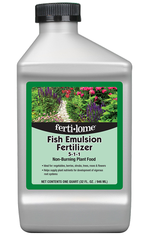 FERTILOME FISH EMULSION FERTILIZER QUART