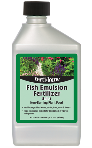 FERTILOME FISH EMULSION FERTILIZER PINT