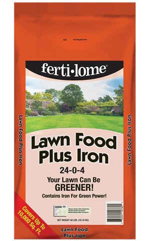 FL LAWN FOOD PLUS IRON 10M