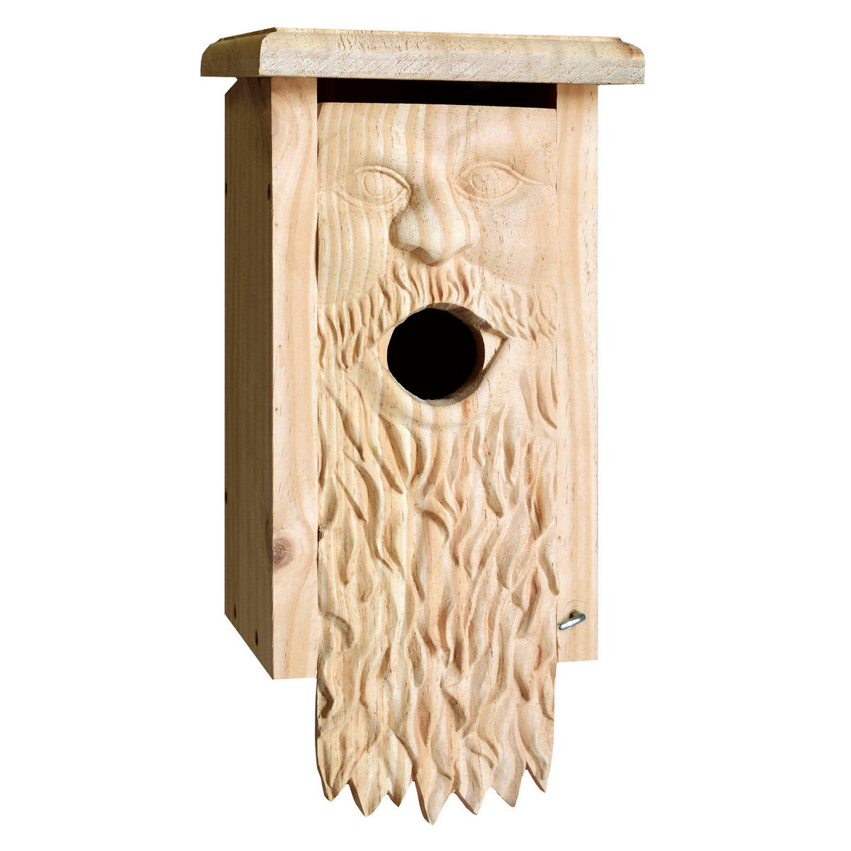 Carved Bluebird House