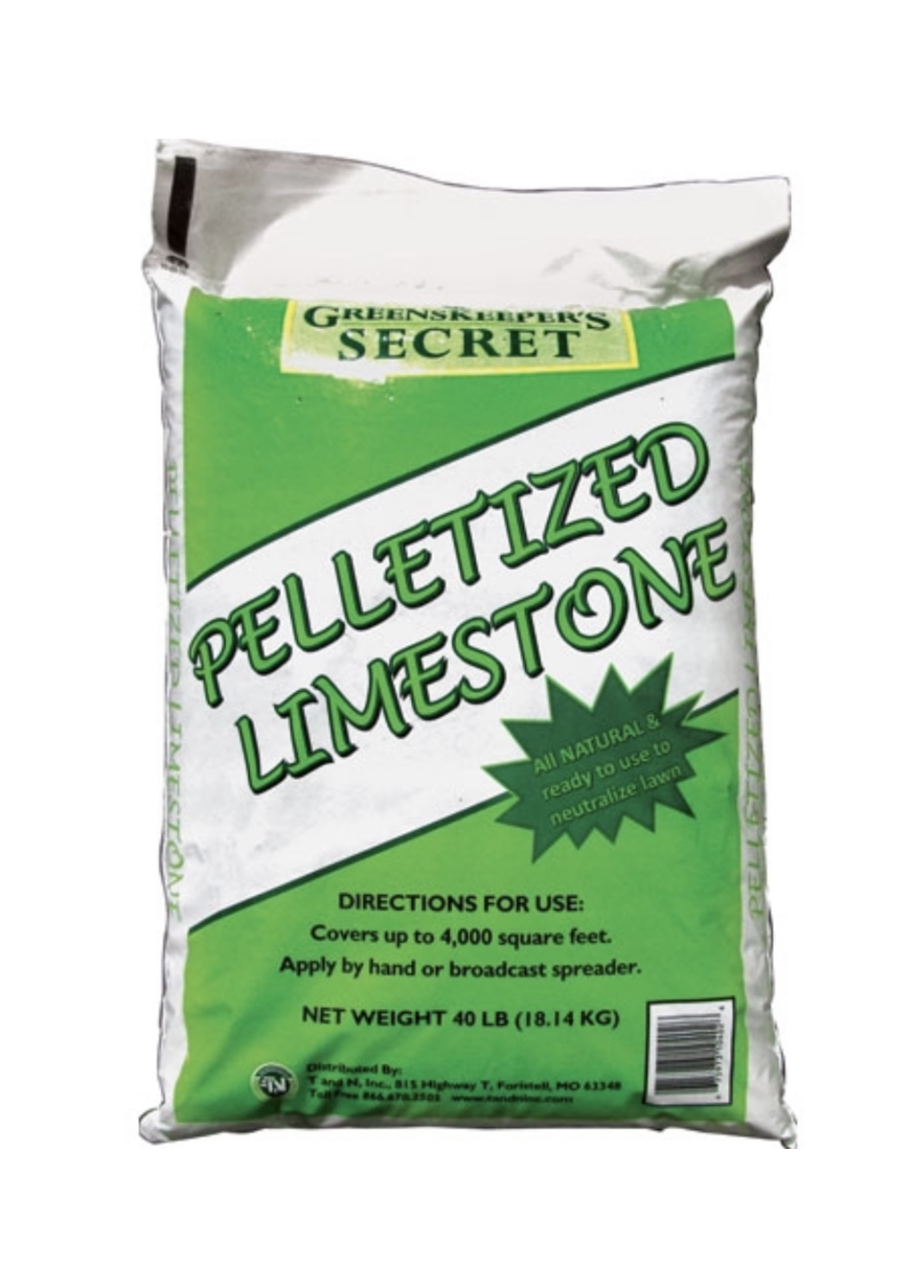 PELLETIZED LIME 40LB