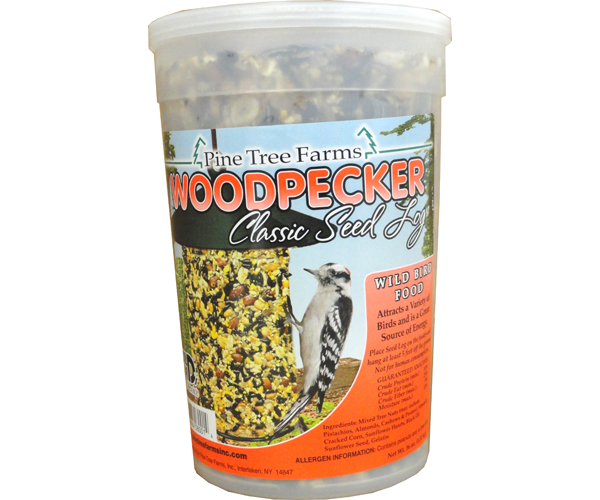 WOODPECKER SEED LOG 36 OZ.