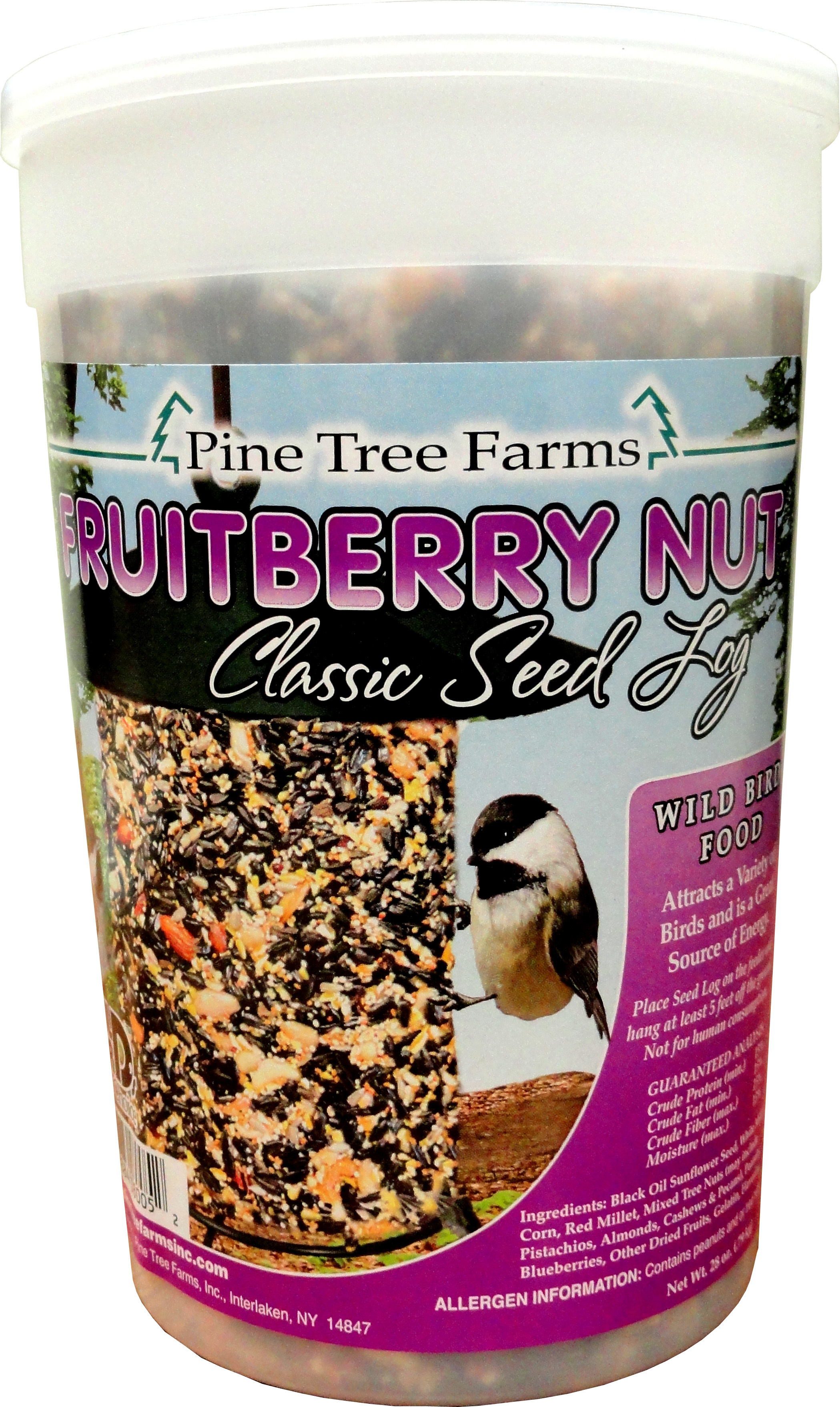 FRUIT/BERRY/NUT SEED LOG 28OZ.