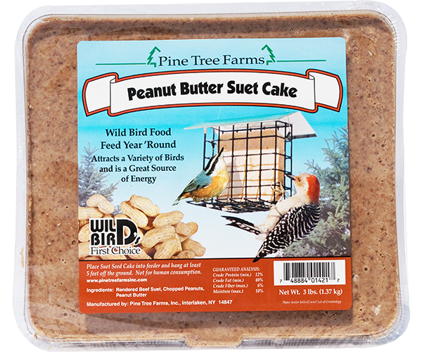 SUET PEANUT BUTTER CAKE 3LB.