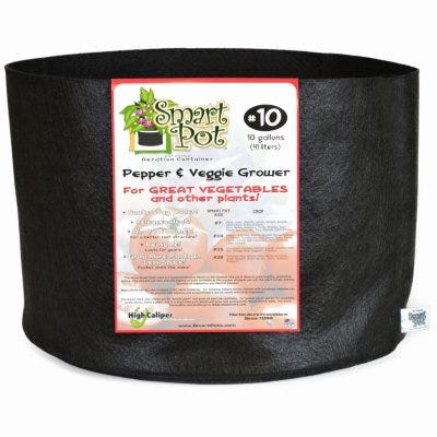 10GAL BLACK VEG. GROWER BAG