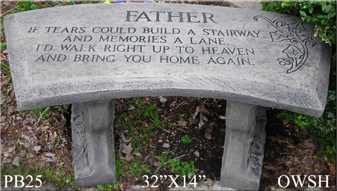 FATHER HEAVEN/MEMORIAL BENCH