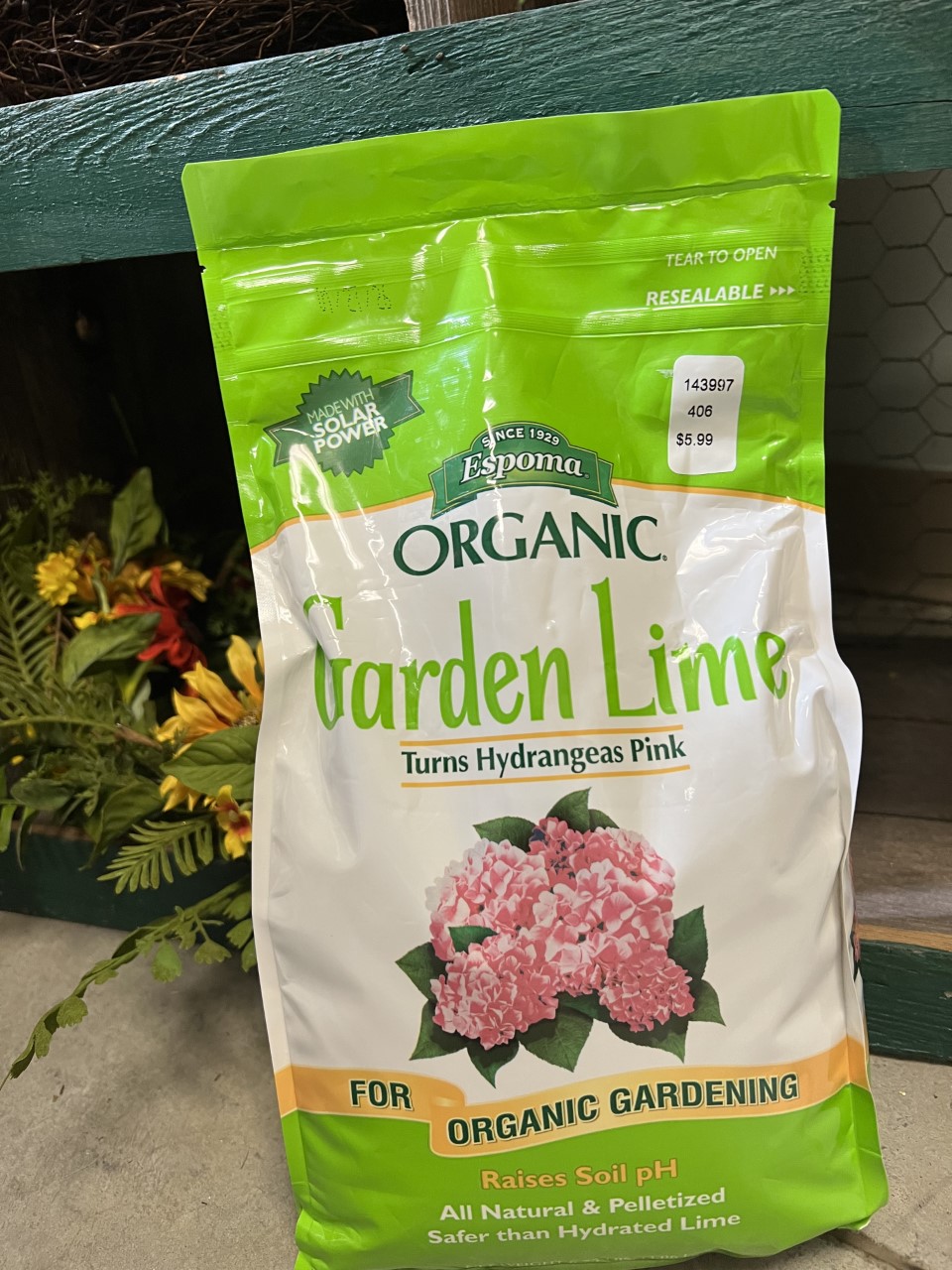 ESPOMA GARDEN LIMESTONE 6 LB.