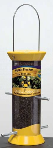 8" Finch Flocker Nyjer Seed Feeder by Droll Yankees