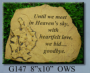 UNTIL WE MEET IN HEAVEN/STONE