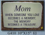 MOM-TREASURED MEMORY/STONE