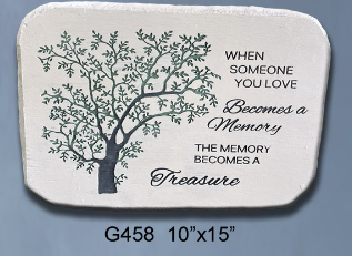TREE-TREASURED MEMORY-STONE