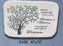 TREE-TREASURED MEMORY-STONE