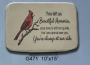 CARDINAL-YOU LEFT US-STONE