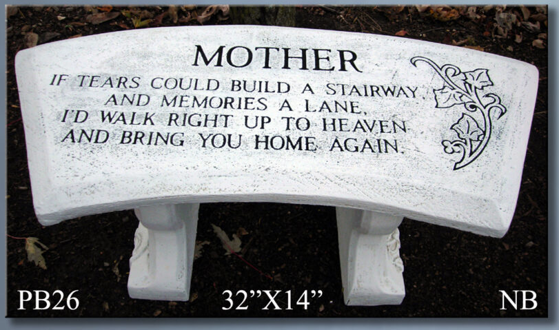 MOTHER HEAVEN/MEMORIAL BENCH