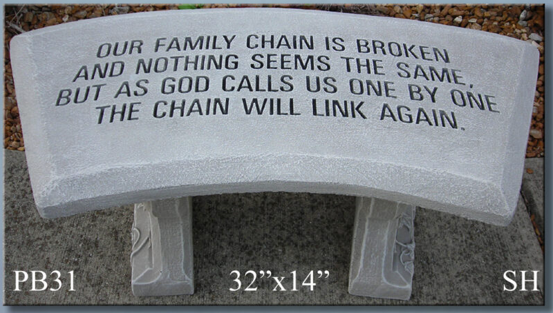 FAMILY CHAIN/MEMORIAL BENCH