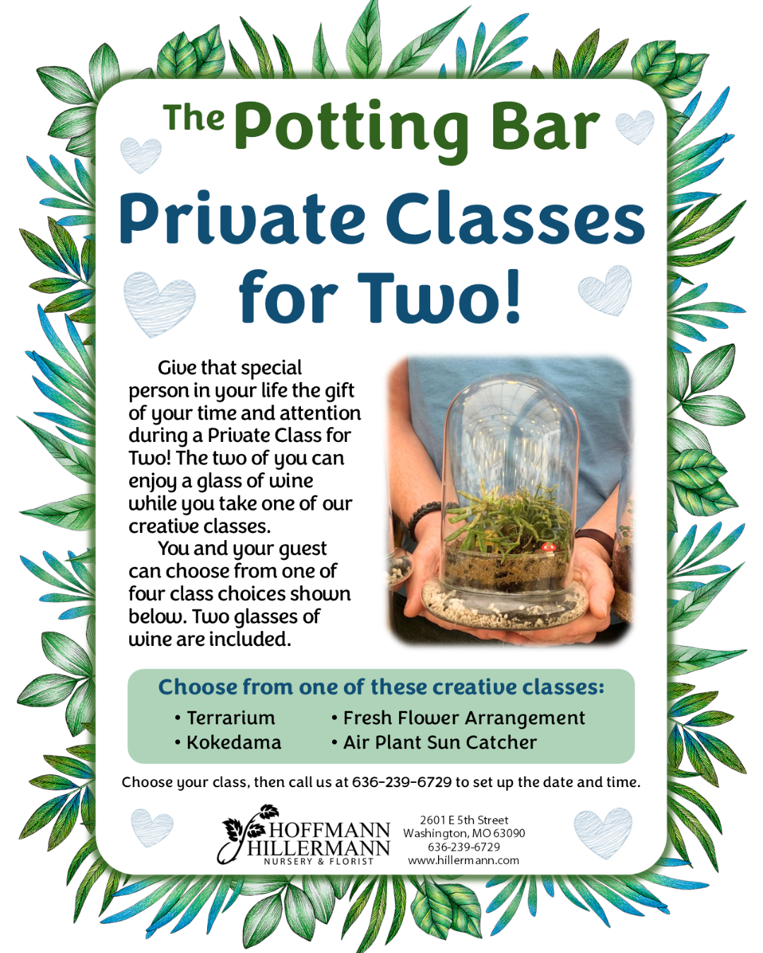 The Potting Bar - Private Class for Two!