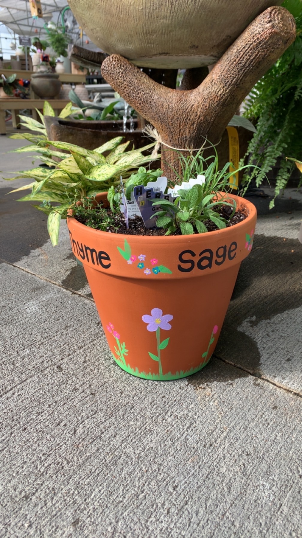 Painted Herb Garden - April 26th, 2025