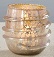 GLASS SWIRL VOTIVE HLDR WHITE