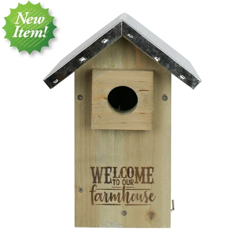 RUSTIC BLUEBIRD HOUSE